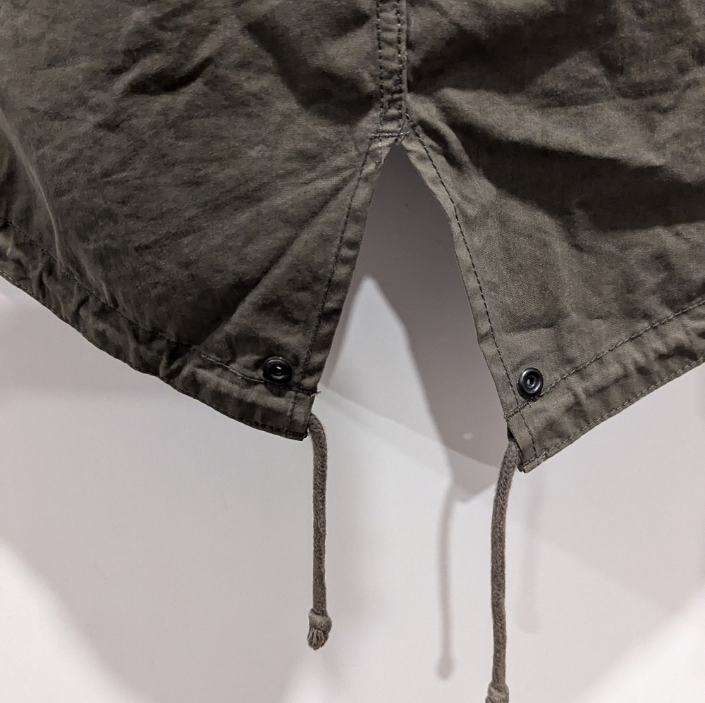 Aritzia Olive Green Parka with Faux Fur Hood Trim - Picture 6 of 16